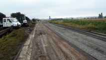 Chantier à Neuville-en-Condroz: la route des 36 tournants bloquée