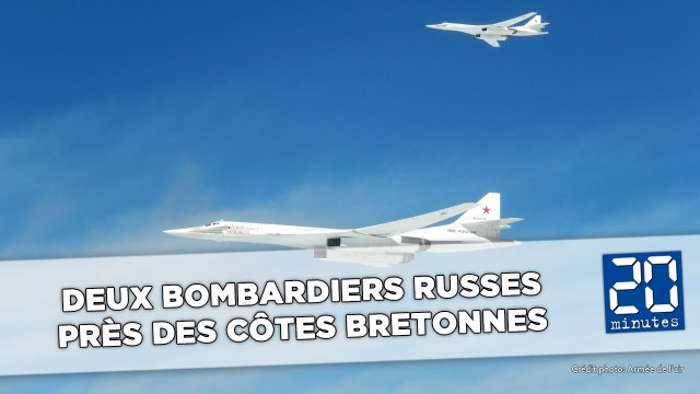 Des bombardiers russes interceptés le long des côtes bretonnes