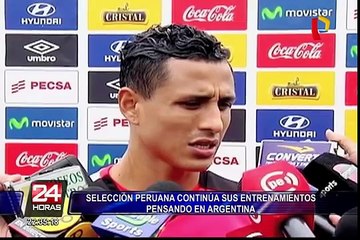 Selección Peruana continúa sus entrenamientos pensando en Argentina