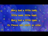 Karaoke - Mary Had A Little Lamb | Karaoke Rhymes