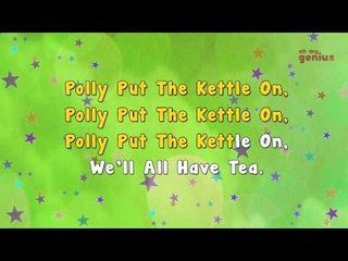 Karaoke - Polly Put kettle On | Karaoke Rhymes