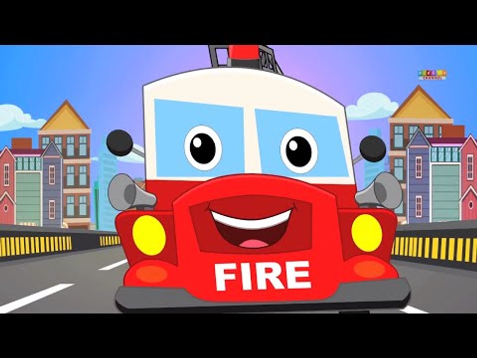 Fire Truck Song | Car Rhyme for Kids & Toddlers - video Dailymotion