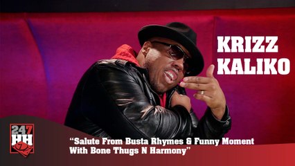 Krizz Kaliko - Salute From Busta Rhymes & Funny Moment With Bone Thugs N Harmony (247HH Exclusive) (247HH Exclusive)