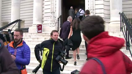 Ched Evans arrives at court for re-trial for rape charges