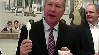 John Kasich On Eating Ice Cream
