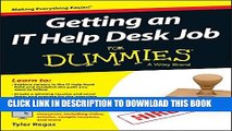 [PDF] Getting an IT Help Desk Job For Dummies (For Dummies (Computers)) Full Online