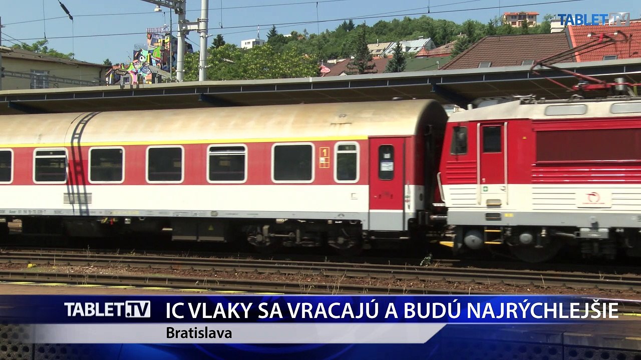 Od decembra budú opäť premávať IC vlaky medzi Bratislavou a Košicami