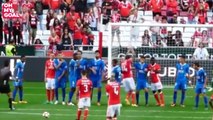 Benfica Captain Luisão Shows His Leadership In Free Kick Intervention