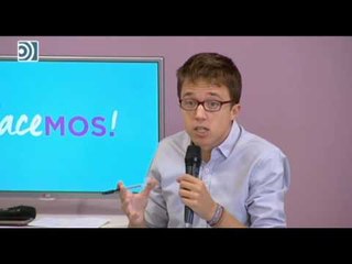 Errejón augura "un orden político diferente, que todavía está por llegar"