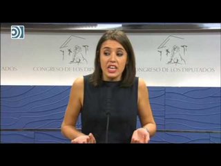 Irene Montero: "Es un golpe de régimen y un fraude democrático"