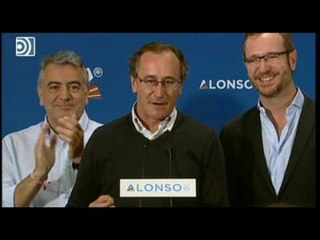 Alfonso Alonso, encantado con los resultados en las elecciones vascas