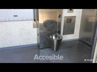 Vídeo demostrativo del nuevo mobiliario urbano de aseos públicos