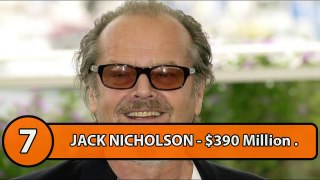 Top 10 Richest Actors in The World 2016