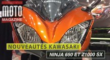 Intermot 2016 : Kawasaki Ninja 650 et Z1000 SX