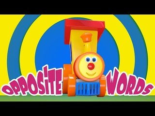 Nursery Rhymes By Kids Baby Club - Ben The Train | Ben Meets The Opposite Words | Opposites Song