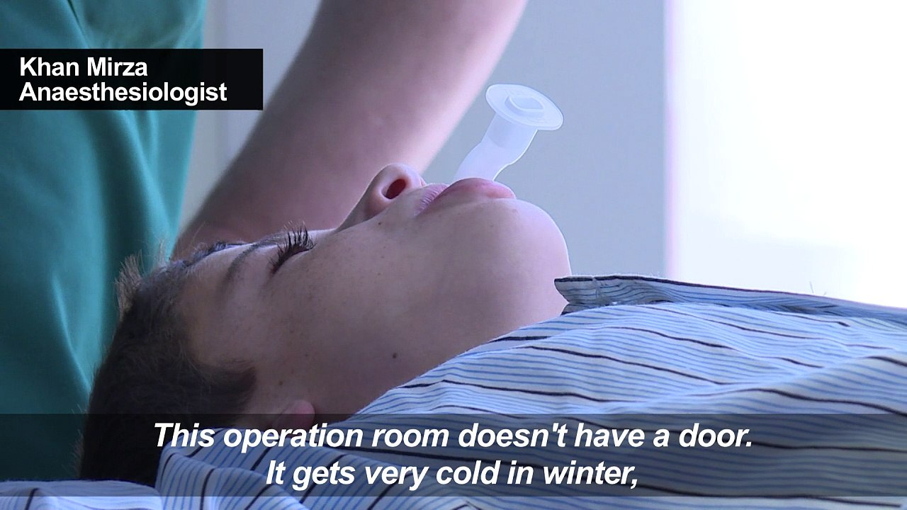 Struggling Afghan hospital symbol of foreign aid failure