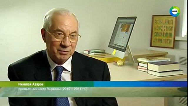 Зиврались на бимбе . Российский телеканал пригласил Азарова в качестве эксперта по украинскому языку