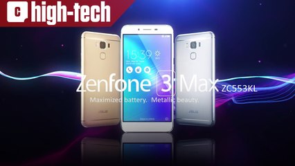 Présentation du ZenFone 3 Max