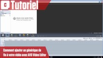 Comment ajouter un générique de fin à votre vidéo avec AVS Video Editor