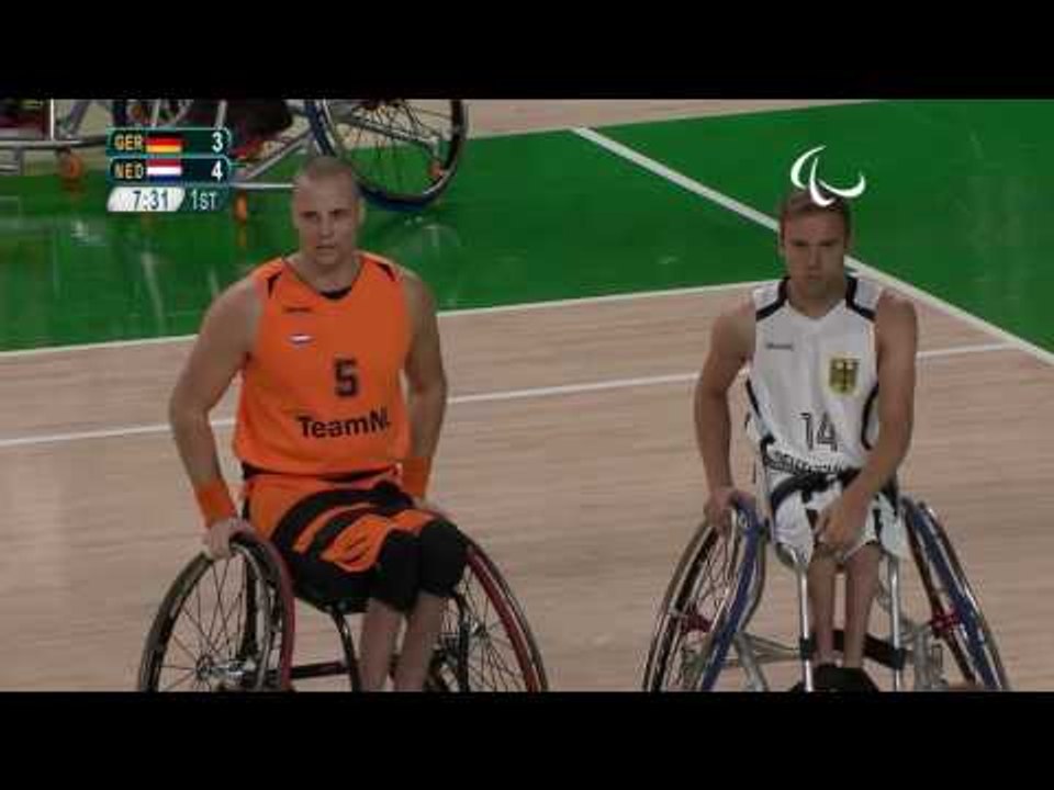 Wheelchair Basketball | GER v NED | Men's 7 - 8 place game | Rio 2016 Paralympic Games