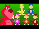 Five Little Dinosaurs | Five Little Series | Original Nursery Rhyme