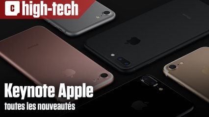 Toutes les nouveautés du Keynote d'Apple