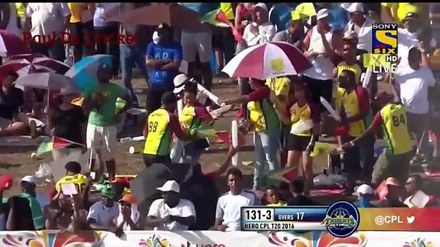 Barbados Tridents V Guyana Amazon Warriors Cpl T20 2016 Match 28