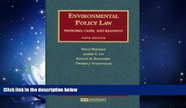 different   Environmental Policy Law: Problems, Cases and Readings (University Casebooks)