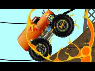 Monster Truck Action And Stunts