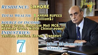 Top Ten Richest People in Pakistan