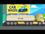 Oil Tank | Car Wash | Car Wash Video For Kids