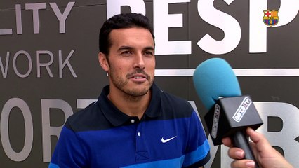 Pedro Rodríguez: “Espero que el Barça siga ganando como ha hecho siempre”
