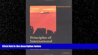 different   Principles of International Environmental Law 2nd Edition