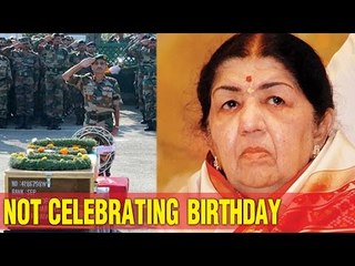 Lata Mangeshkar NOT Celebrating Her 87th Birthday Because Of Uri Attack
