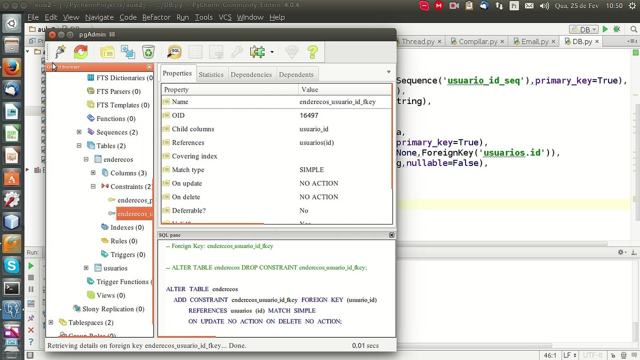 Python - 12 - Banco de Dados, PostgreSQL, Sqlalchemy