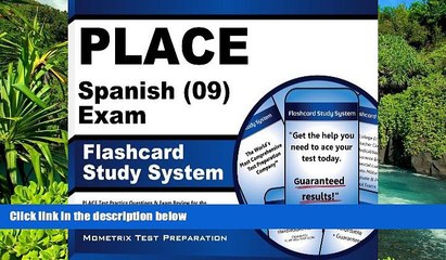 Big Deals  PLACE Spanish (09) Exam Flashcard Study System: PLACE Test Practice Questions   Exam