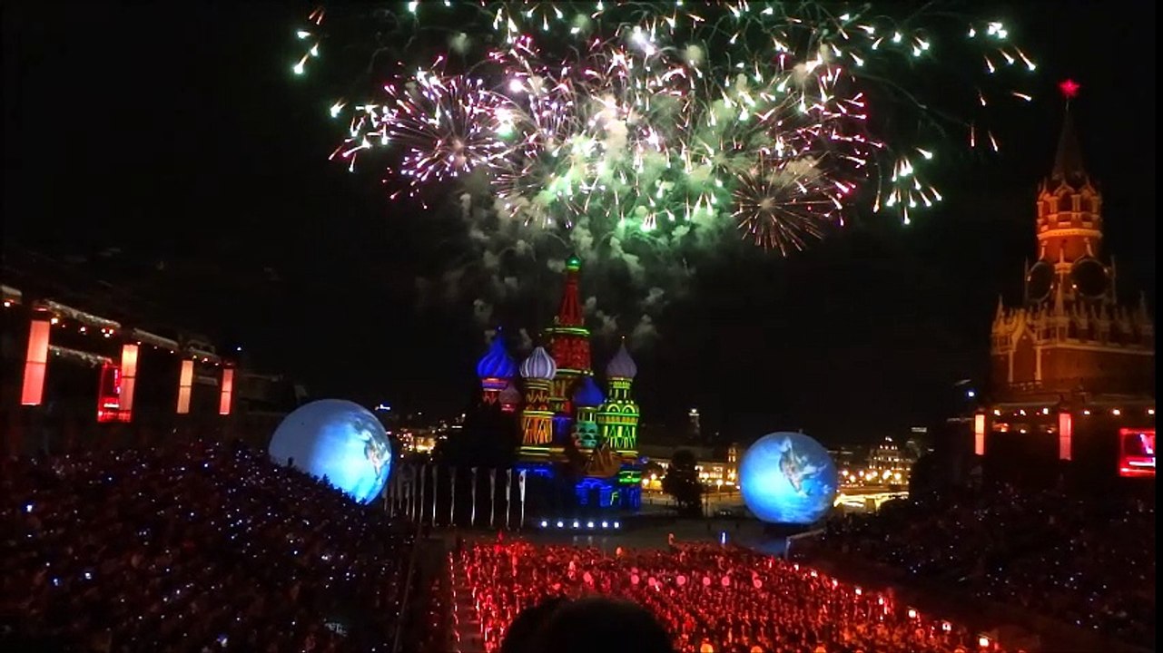 6-й день фестиваля Спасская башня-2016_фейерверк