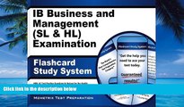 Big Deals  IB Business and Management (SL and HL) Examination Flashcard Study System: IB Test