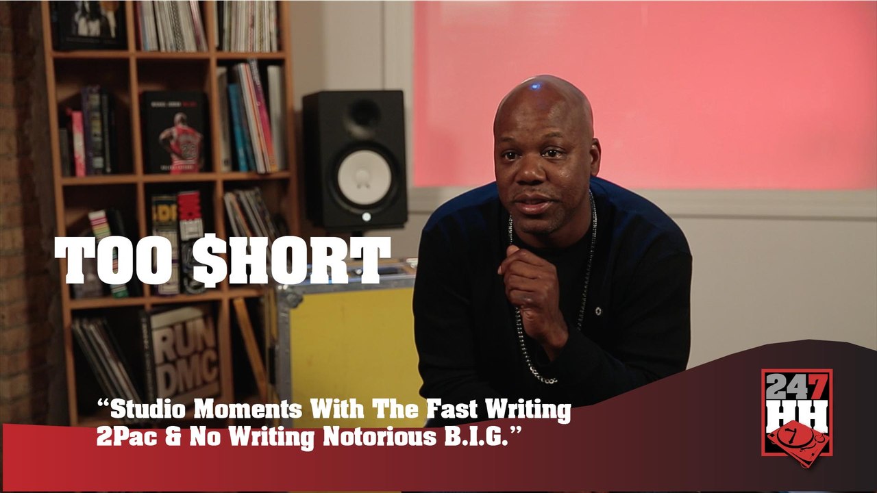 Too $hort - Studio Moments With The Fast Writing 2Pac & No Writing Notorious B.I.G. (247HH Exclusive) (247HH Exclusive)