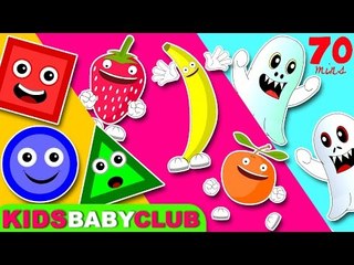 Five Little Monsters | Popular Nursery Rhyme Collection For Children | Kids Baby Club Rhymes