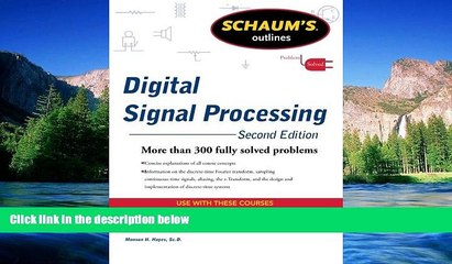 Big Deals  Schaums Outline of Digital Signal Processing, 2nd Edition (Schaum s Outlines)  Free