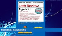 Big Deals  Let s Review Algebra I (Let s Review Series)  Free Full Read Most Wanted