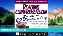 Big Deals  Reading Comprehension Success in 20 Minutes a Day  Best Seller Books Most Wanted