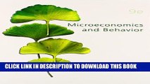 Collection Book Microeconomics and Behavior (Mcgraw-Hill/Irwin Series in Economics)