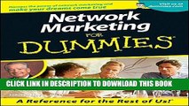 Collection Book Network Marketing For Dummies