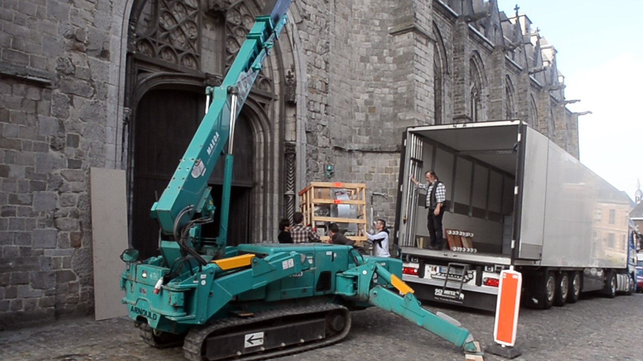Les orgues de Sainte Waudru sont revenues à la collégiale de Mons