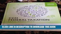 Collection Book CCH Federal Taxation: Basic Principles, 2015 Edition