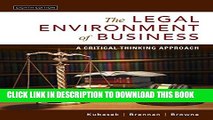 [PDF] The Legal Environment of Business: A Critical Thinking Approach (8th Edition) Popular