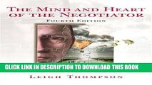 Collection Book The Mind and Heart of the Negotiator, 4th Edition