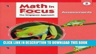 Collection Book Math in Focus, Grade 2 Assessments (Singapore Math)